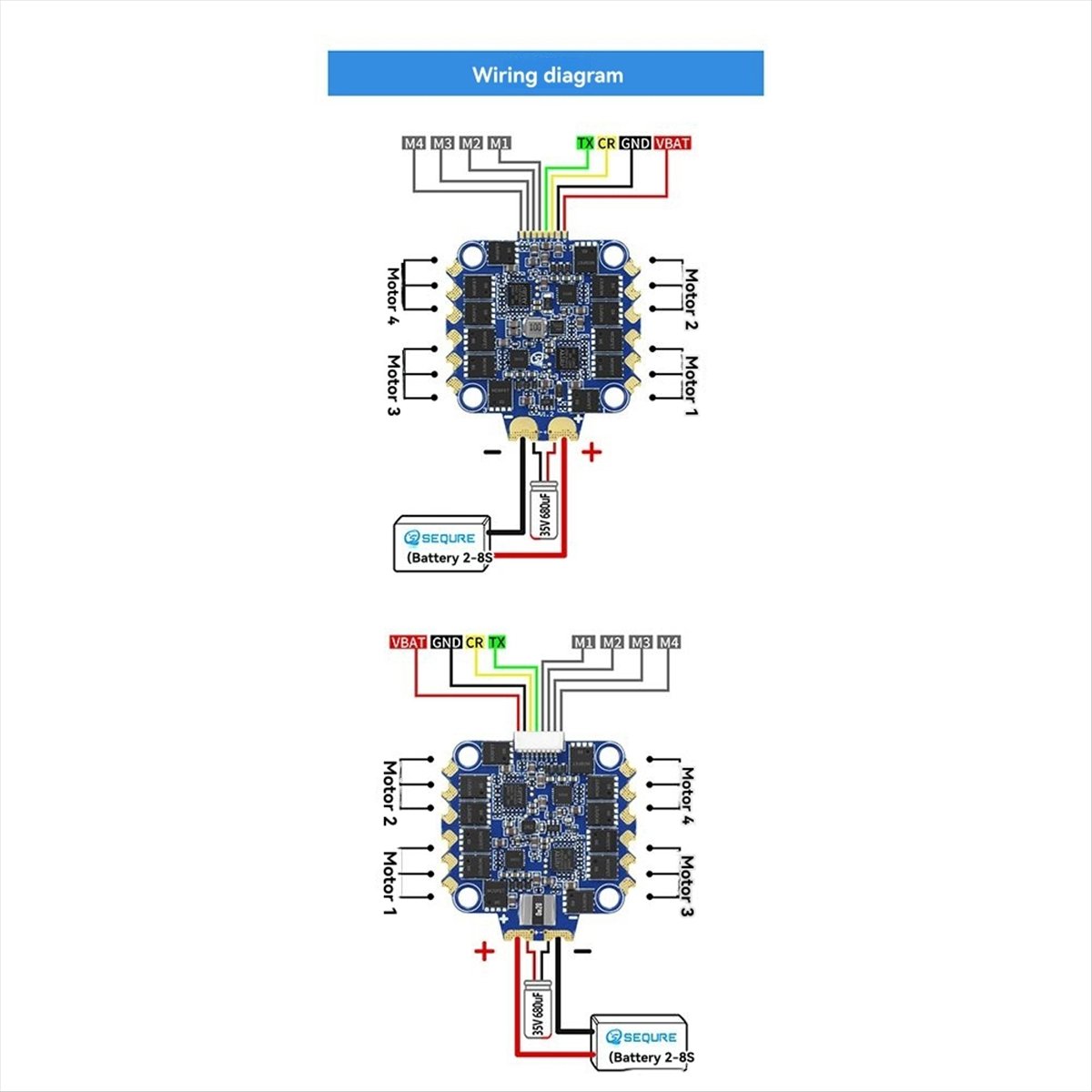 Drone Racing Charger - M85K Blueson A2 128 кГц 4IN1